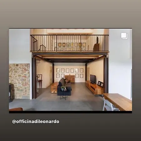 Daire Loft Officina Di Leonardo Nel Centro Di